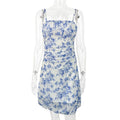 Floral Camisole Waisted Dress